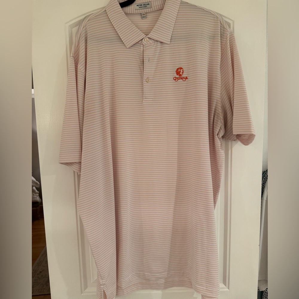 Peter Millar Men's Orange Polo Shirt